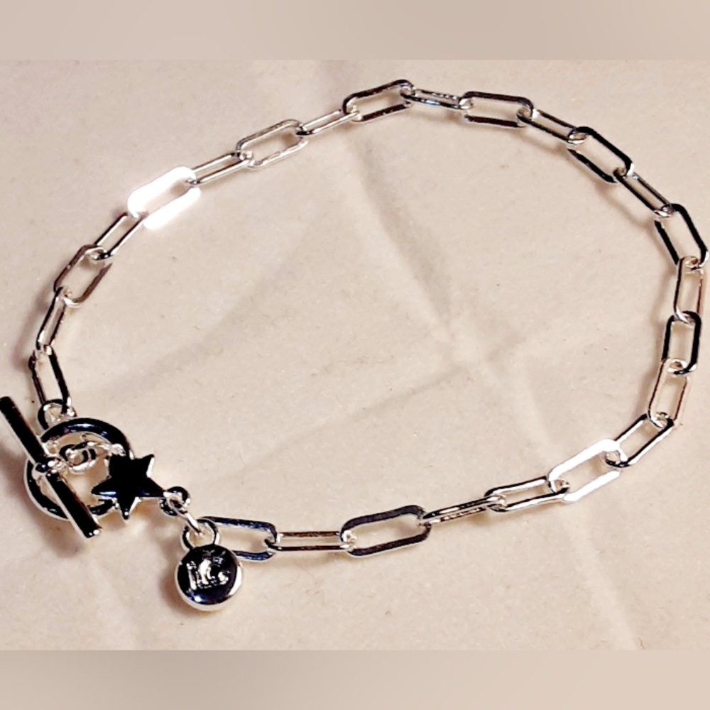LC Lauren Conrad Silver Star Bracelet / Anklet